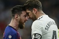 V El Clásicu to opäť iskrilo: Messi zúril po Ramosovom zákroku