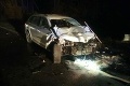 Vážna nehoda na strednom Slovensku: Zrazili sa dve osobné autá, zahynili Ladislav († 36) a Tibor († 32)