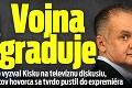 Vojna graduje: Fico vyzval Kisku na televíznu diskusiu, prezidentov hovorca sa tvrdo pustil do expremiéra