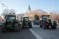 Nespokojní farmári prišli do Bratislavy: Premiér pozýva ich zástupcov na rokovanie vlády