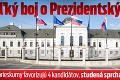 Veľký boj o Prezidentský palác! Nové prieskumy favorizujú 4 kandidátov, studená sprcha od odborníka