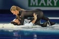 Sexi krasokorčuľovanie: Ruský pár predviedol dráždivé vystúpenie na ľade