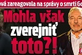 Ilona Csáková zareagovala na správy o smrti Gotta: Mohla však zverejniť toto?!