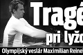 Tragédia pri lyžovačke! Olympijský veslár Maximilian Reinelt († 30) je mŕtvy