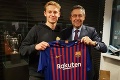 Najnovší úlovok Barcelony Frenkie de Jong (21): Už urobil ústupok sponzorovi!