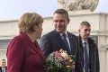 Nemecká kancelárka v Bratislave: Pellegrini požiadal Merkelovú o jednu vec
