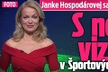 Janke Hospodárovej sa zunovala blond: S novou vizážou v Športových novinách