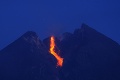 Sopka Merapi sa prebudila k životu: Dolu svahom stieklo množstvo horúcej lávy