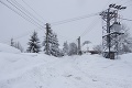 Snehová kalamita neustáva, na Oravu odletel vrtuľník: Štvrtok bude kritický