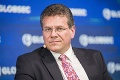 Maroš Šefčovič nebude kandidovať na post predsedu Európskej komisie, jeho šéf to ocenil