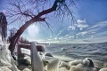 Balaton v ľadovom objatí: Najväčšie jazero strednej Európy ovládla pani Zima