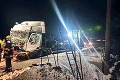 Večerná dráma v Podvysokej: Do makovskej strely vpálil kamión!