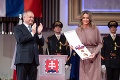 Nádherná Hantuchová žiarila: V týchto šatách si prevzala od prezidenta Slovenska vyznamenanie
