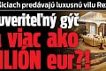 FOTO V Košiciach predávajú luxusnú vilu Rezešovcov: Neuveriteľný gýč za viac ako MILIÓN eur?!