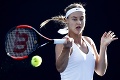 Slovenská tenistka Schmiedlová v Taškente dohrala: Trápanie na podaní