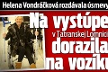 Helena Vondráčková rozdávala úsmevy aj napriek bolesti: Na vystúpenie v Tatranskej Lomnici dorazila na vozíku