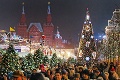 Vianoce rozžiarili mestá: Pohľad na sviatočnú Moskvu vás ohúri