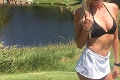 Sexi Mary Blank učaroval napokon golf: Fanúšikovia pri jej pózach slintajú