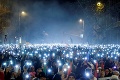 Demonštranti opäť zaplnili Budapešť: Ironický odkaz premiérovi Orbanovi