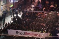 V Belehrade to opäť vrelo: Tisíce demonštrantov vystúpili proti vláde