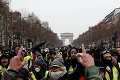 V Paríži protestovalo výrazne menej občanov: Dochádza žltým vestám dych?