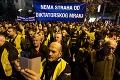 V Čiernej Hore sa konal protest 