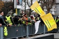 Žlté vesty protestovali aj v Belgicku: Stovky ich zatkli kvôli výtržnostiam