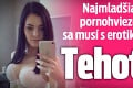 Najmladšia česká pornohviezda (20) sa musí s erotikou rozlúčiť: Tehotná!