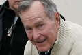 Georga Busha museli hospitalizovať: Bývalý americký prezident bol na konci svojich síl
