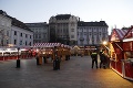 Veľký požiar na vianočných trhoch v Bratislave: Evakuovali Hlavné námestie!