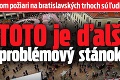 Po veľkom požiari na bratislavských trhoch sú ľudia v strehu: TOTO je ďalší problémový stánok!