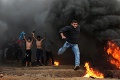 Pokračovanie protestov v Gaze bolo pokojnejšie, no napriek tomu násilné