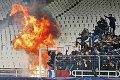 Šialenstvo na zápase Ligy majstrov: Fanúšikov zasiahol Molotovov kokteil