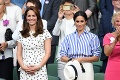 Kate Middleton a Meghan Markle nechali princov doma a vyrazili spolu na Wimbledon: Dámska jazda vojvodkýň