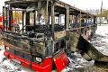 Poplach v depe bratislavského dopravného podniku: Autobus po jazde zhorel do tla