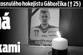 Pohreb tragicky zosnulého hokejistu Gáborčíka († 25): Čestná stráž s hokejkami