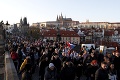 Tisíce ľudí sa v Prahe opäť postavili proti Babišovi: Žiadajú demisiu premiéra