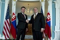 Lajčák rokoval s ministrom zahraničných vecí USA: V jednej veci Slovensko u Pompea zabodovalo
