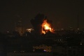 Izrael udrel zo vzduchu: Bombardovanie Gazy ako odveta za 200 vypálených rakiet