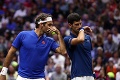Djokovič a Federer hrali premiérovo spolu: Moc to nevyšlo, ostreľovali sa loptičkami