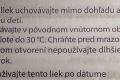 Katka kúpila liek pre deti, pozrela na obal, ostala zhrozená: Veď tieto dve písmenka mohli spôsobiť pohromu!