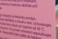 Katka kúpila liek pre deti, pozrela na obal, ostala zhrozená: Veď tieto dve písmenka mohli spôsobiť pohromu!