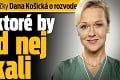 Hviezda seriálu Sestričky Dana Košická o rozvode: Slová, ktoré by ste od nej nečakali