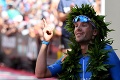 Nemecký Ironman Lange prekonal rekord: V cieli si kľakol, jeho priateľka ostala v šoku