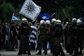 Búrlivé demonštrácie v Solúne: Tisícky Grékov odmietajú dohodu s Macedónskom