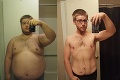Tento muž schudol viac ako 70 kíl: Neuveríte, ako vyzeral predtým