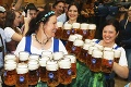 Oktoberfest v prvý víkend praskal vo švíkoch: Ľudia vypili státisíce litrov piva