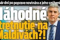 Bugár a Kočner pár dní po poprave novinára a jeho snúbenice: Náhodné stretnutie na Maldivách?!