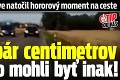 Cyklista pri Trnave natočil hororový moment na ceste: Len zopár centimetrov a všetko mohlo byť inak!
