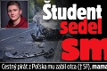 Študent Michal sedel v aute smrti: Cestný pirát z Poľska mu zabil otca († 57), mama má ťažké zranenie!